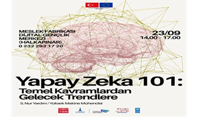 İzmir Büyükşehir Belediyesi, gençleri yapay zekânın dünyasıyla tanıştırıyor.