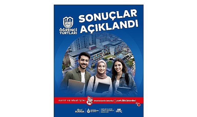 İBB’nin, üniversite öğrencilerine barınma hizmeti sunduğu yükseköğrenim yurtları başvuruları sonuçlandı.
