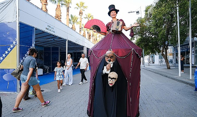 İzmir Enternasyonal Fuarı, bu yıl da kültür-sanat etkinlikleriyle ziyaretçilerine unutulmaz