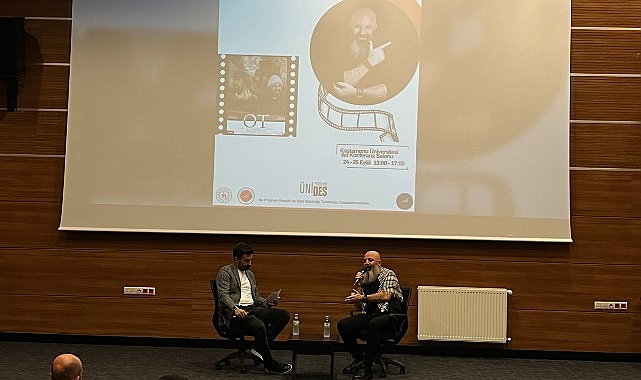 Kastamonu Üniversitesi UNİDES etkinlikleri kapsamında yapımcı ve yönetmen Erol Koçan