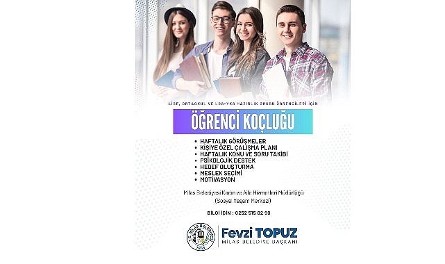 Milas Belediyesi eğitim alanındaki sürdürdüğü çalışmalara devam ediyor.