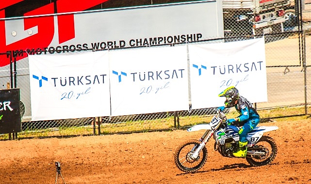 Dünya Motokros Şampiyonası’nın MXGP Türkiye etabı, TÜRKSAT’ın uydu yayınları katkılarıyla