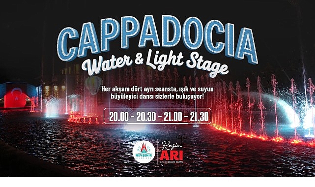 Nevşehir Belediye Başkanımız Rasim Arı tarafından kente kazandırılan Kapadokya Su