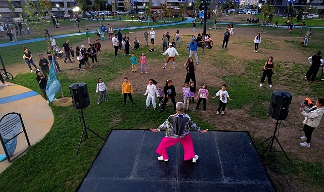 Nilüfer Belediyesi, Avrupa Hareketlilik Haftası kapsamında 23 Nisan Parkı’nda sağlıklı