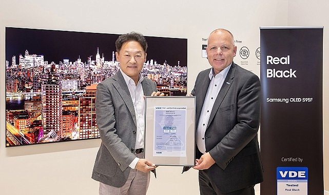 Samsung Electronics, 2025 OLED TV (S95F modeli) ürününün Almanya'nın önde