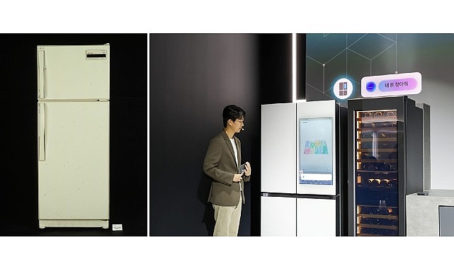 Samsung, 1985 yılında konuşan buzdolabını piyasaya sürerek sesle çalışan ev