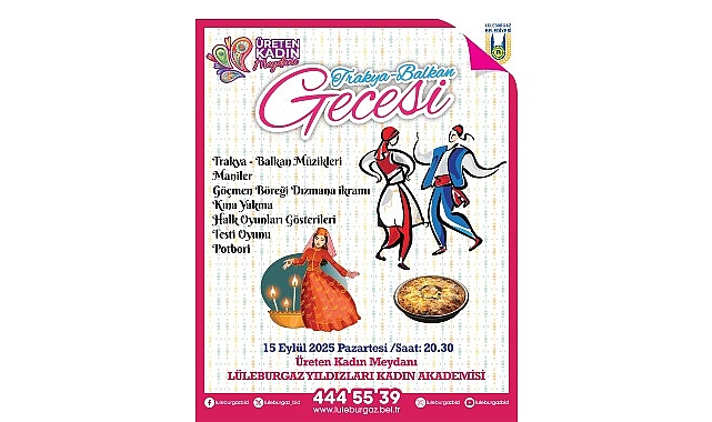 Lüleburgaz Belediyesi’nin kadınların sosyal, kültürel ve ekonomik hayatta daha fazla