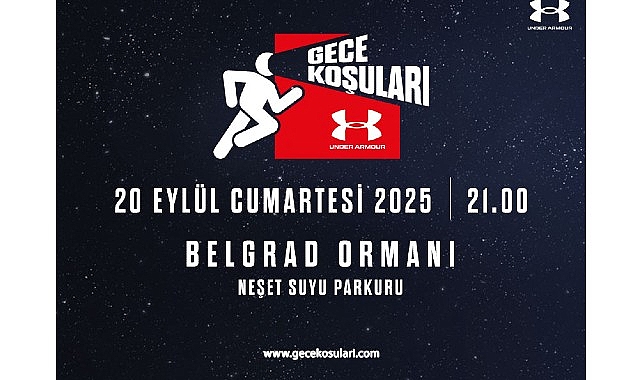 Türkiye’nin en heyecan verici gece koşusu serisi Under Armour Gece