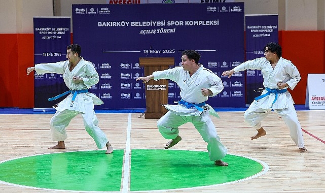 Bakırköy Belediyesi tarafından baştan sona yenilenen Spor Kompleksi, modern tesisleri