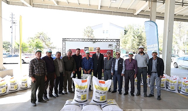 Konya Büyükşehir Belediyesi, hayvancılıkta kaba yem açığının giderilmesine katkı sağlamak