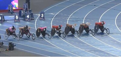 Bağcılar Belediyesi Para Atletizm Milli sporcuları Hamide Doğangün ile Zübeyde