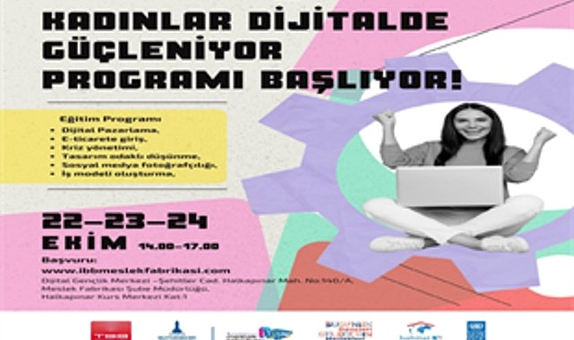 İzmir Büyükşehir Belediyesi, Meslek Fabrikası Şube Müdürlüğü Dijital Gençlik Merkezi'nde