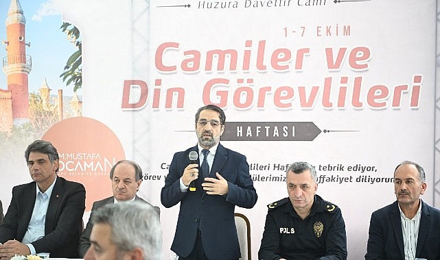 Camiler ve Din Görevlileri Haftası dolayısıyla Kartepe Belediyesi tarafından anlamlı