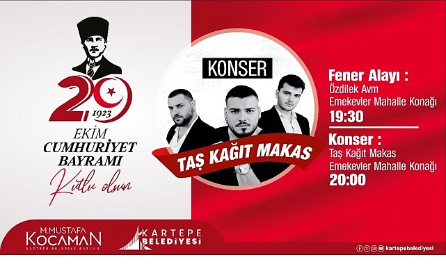 Kartepe Belediyesi, Cumhuriyetimizin 102.