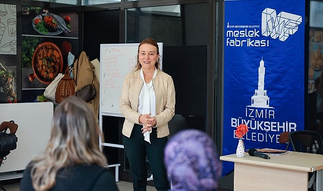 Konak Belediyesi ve İzmir Büyükşehir Belediyesi Meslek Fabrikası işbirliğiyle düzenlenen