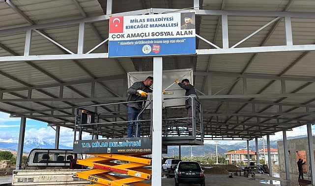 Milas Belediyesi çocukların ve gençlerin her ortamda spor yapabilmelerini sağlamak