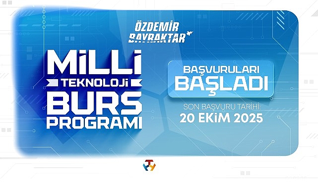 Gençlerin eğitim yolculuklarını desteklemek ve Türkiye’nin Milli Teknoloji Hamlesi’ne katkı