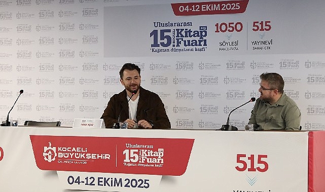 Bu yıl 15’incisi düzenlenen Uluslararası Kocaeli Kitap Fuarı, 1050 söyleşi