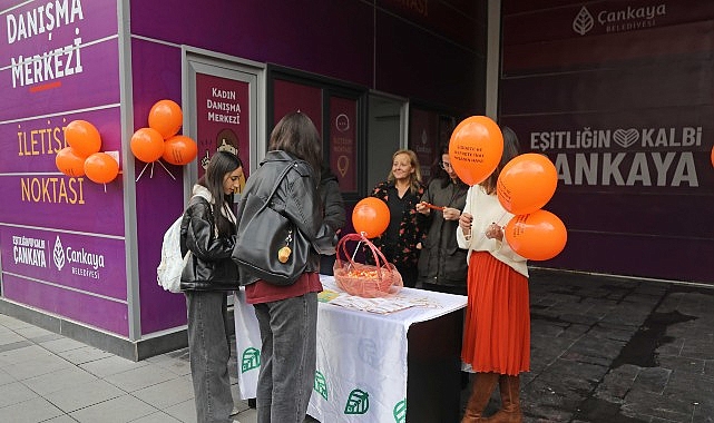 Çankaya Belediyesi, "25 Kasım Kadına Yönelik Şiddete Karşı Uluslararası Mücadele