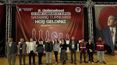 Küçükçekmece Belediyesi ve Türkiye Satranç Federasyonu işbirliği ile ‘29 Ekim