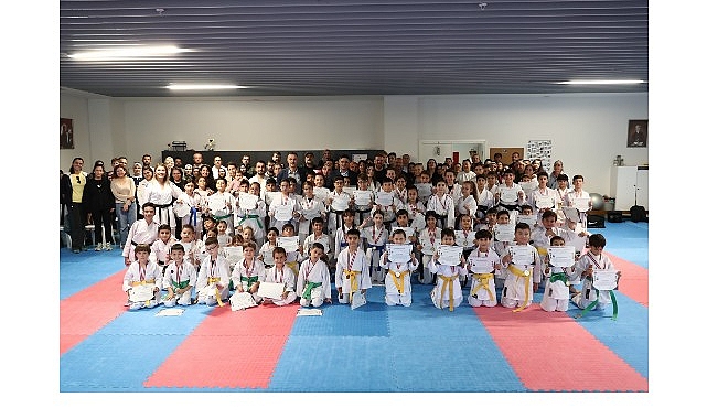 Aliağa Gençlik Merkezi Spor Kulübü Karate Kursu’nda 2025 yılı ekim