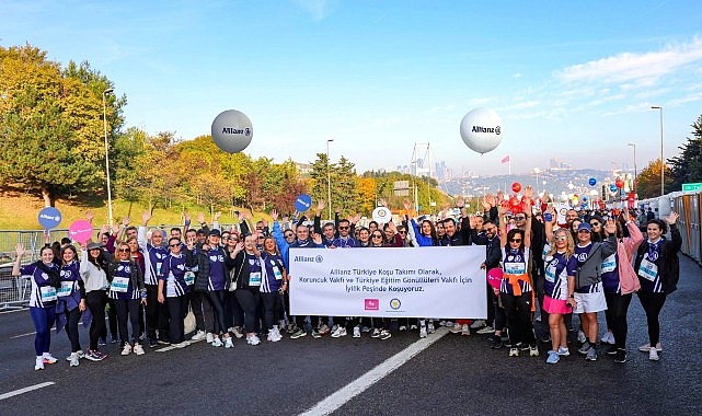 Allianz Türkiye, dünyanın kıtalar arası koşulan tek maratonu olan İstanbul