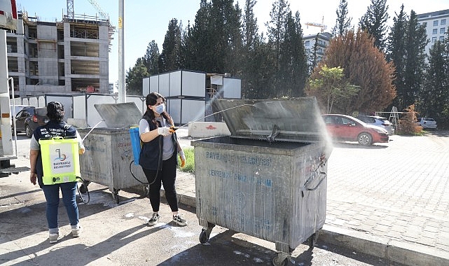 Bayraklı Belediyesi, kapsamlı bir hijyen ve temizlik seferberliği başlattı.