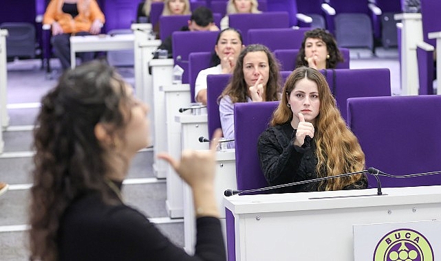 Buca Belediyesi, işitme engelli vatandaşlara daha etkin ve kesintisiz hizmet
