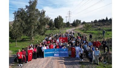 Çiğli’de Cumhuriyet Bayramı coşkusu, doğayla iç içe bir etkinlikle noktalandı.