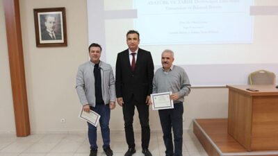 Ege Üniversitesinde düzenlenen (EÜ) "Cumhuriyet ve Atatürk" etkinlikleri kapsamında Ege