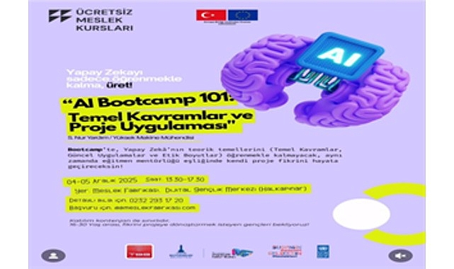      İzmir Büyükşehir Belediyesi, gençleri geleceğin teknolojileriyle