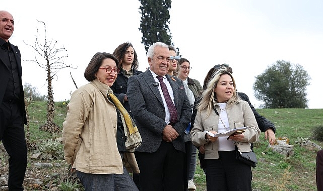 Nilüfer’in 2 bin yıllık tarihini barındıran Gölyazı’daki antik tiyatro kazıları