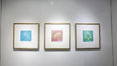 Nilüfer Belediyesi, eski baskı tekniklerini çiçek sevgisiyle buluşturan sanatçı Tülin