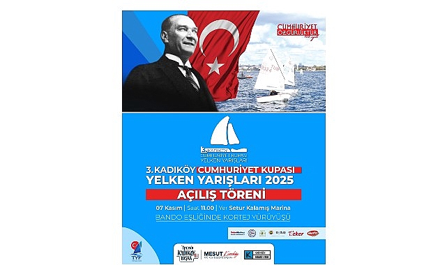 Kadıköy Belediyesi, bu yıl üçüncüsünü düzenleyeceği Kadıköy Cumhuriyet Kupası Yelken