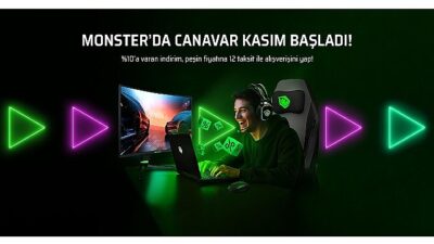 Monster, yüksek performanslı bilgisayar modelleriyle hem oyunseverlerin hem de profesyonel
