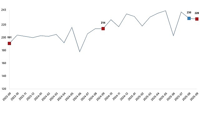      Tavuk eti üretimi 228 bin 846