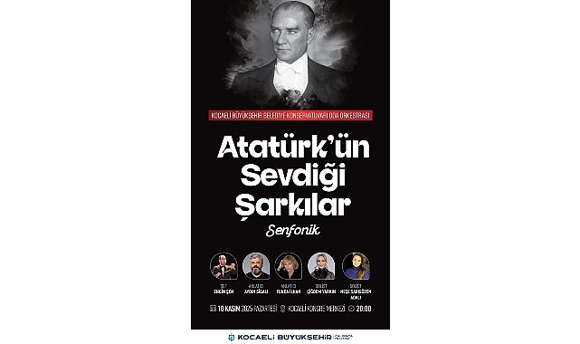 Kocaeli Büyükşehir Belediye Konservatuvarı Oda Orkestrası, Cumhuriyetin kurucusu Mustafa Kemal