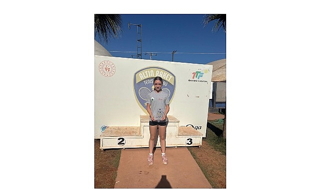 Osmangazi Belediyespor Tenis Takımı sporcusu Irmak Özdemir, Ulusal 12 Yaş