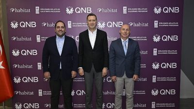 QNB Türkiye Genel Müdürü Ömür Tan, Habitat Derneği İcra Kurulu Başkanı