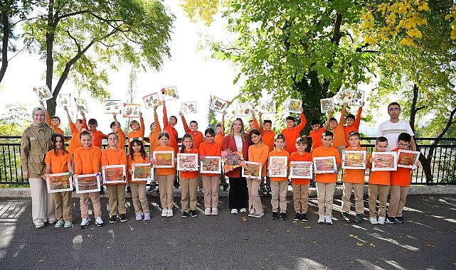 Sonbaharda Sanat Atölyesi ile doğa sevgisini küçük yaşlardan itibaren yeşerten