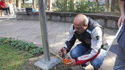 Büyük Önder Atatürk’ü anmak için Karşıyaka’ya gelen Silivri Motosiklet Grubu,