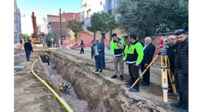 İzmir Büyükşehir Belediyesi’nin Ödemiş’te yaşanan su taşkınlarını önlemek ve ilçeyi