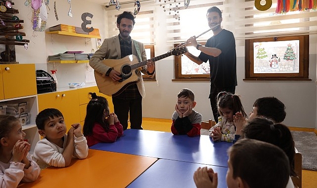 Aydın Büyükşehir Belediyesi Çocuk Gelişim Merkezleri’nde eğitim gören öğrenciler, Aydın
