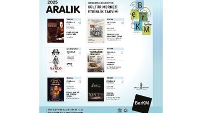 Bergama Belediyesi, Bergama Kültür Merkezi çatısı altında Aralık ayı boyunca
