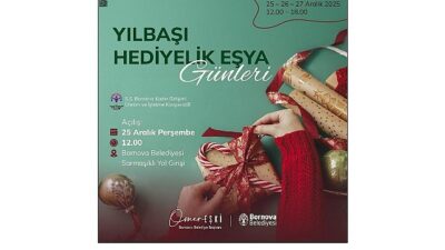 Bornova Belediyesi tarafından her yıl düzenlenen Hediyelik Eşya Günleri bu