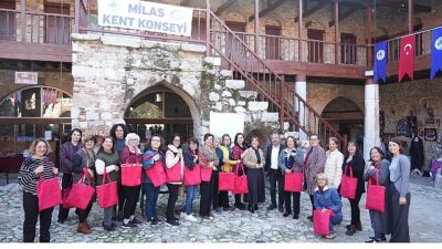 Milas Belediyesi ve Milas Kent Konseyi iş birliğinde kadınlara yönelik