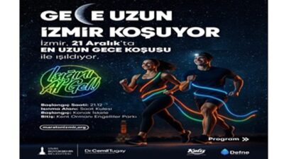 İzmir Büyükşehir Belediyesi tarafından 21 Aralık’ta yılın en uzun gece