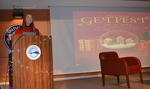 Ege Üniversitesi Gastronomi Topluluğu gastronominin uzman isimlerini öğrencililerle buluşturmaya devam