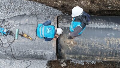 Kocaeli Büyükşehir Belediyesi İSU Genel Müdürlüğü, Gölcük Halıdere Mahallesi’nde kapsamlı