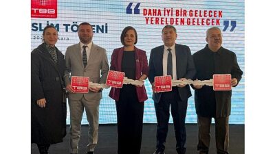 Türkiye Belediyeler Birliği hibe desteğiyle Karabağlar Belediyesi’ne kazandırılan 22 tonluk